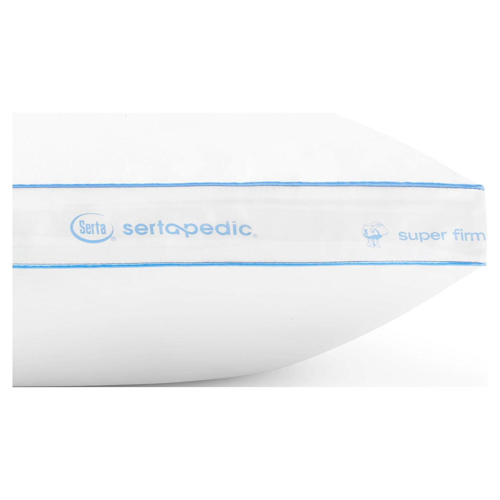 pedic Extra Firm Bed Pillow, King, 2 Pack, Hypoallergenic