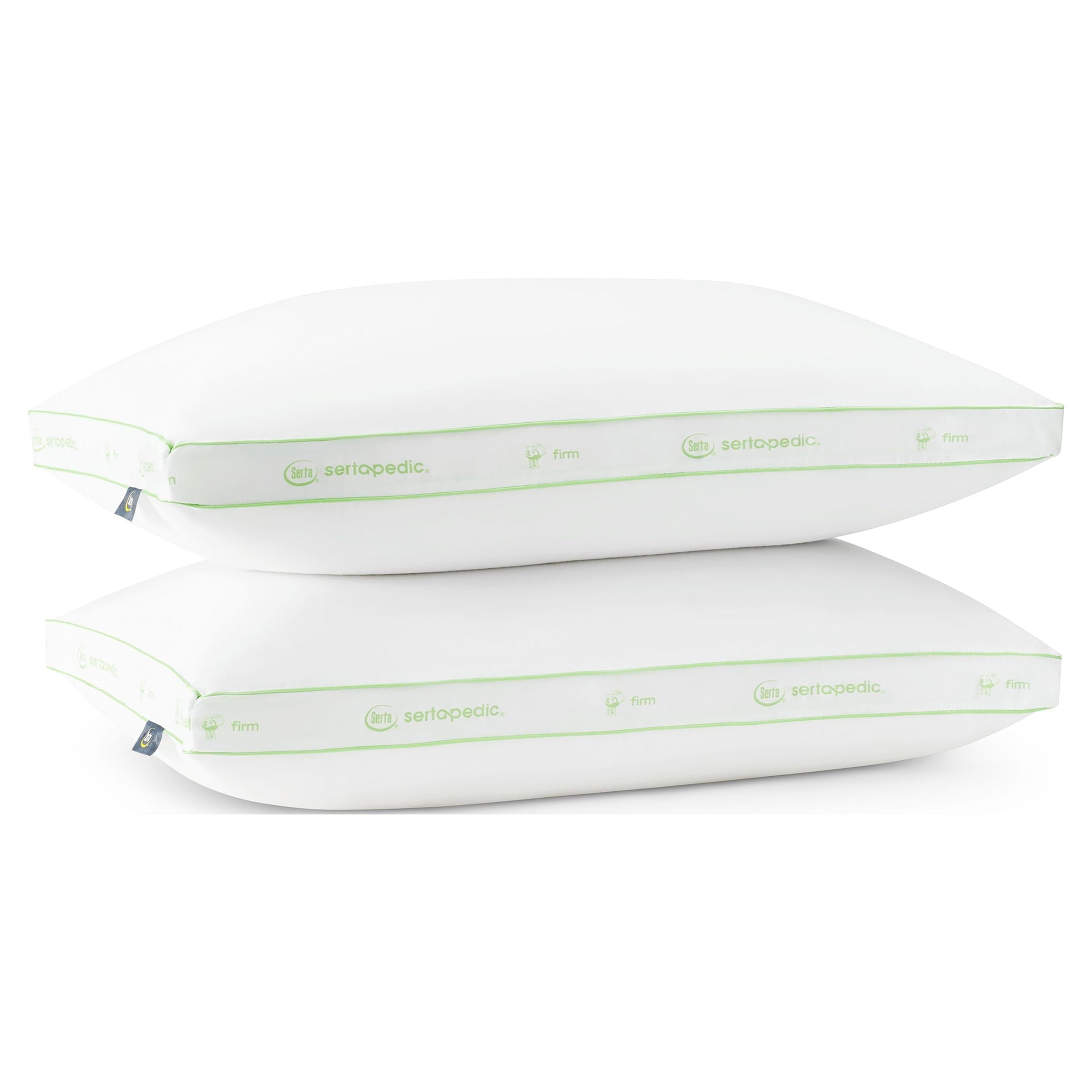 Firm Bed Pillow, Standard/Queen, 2 Pack