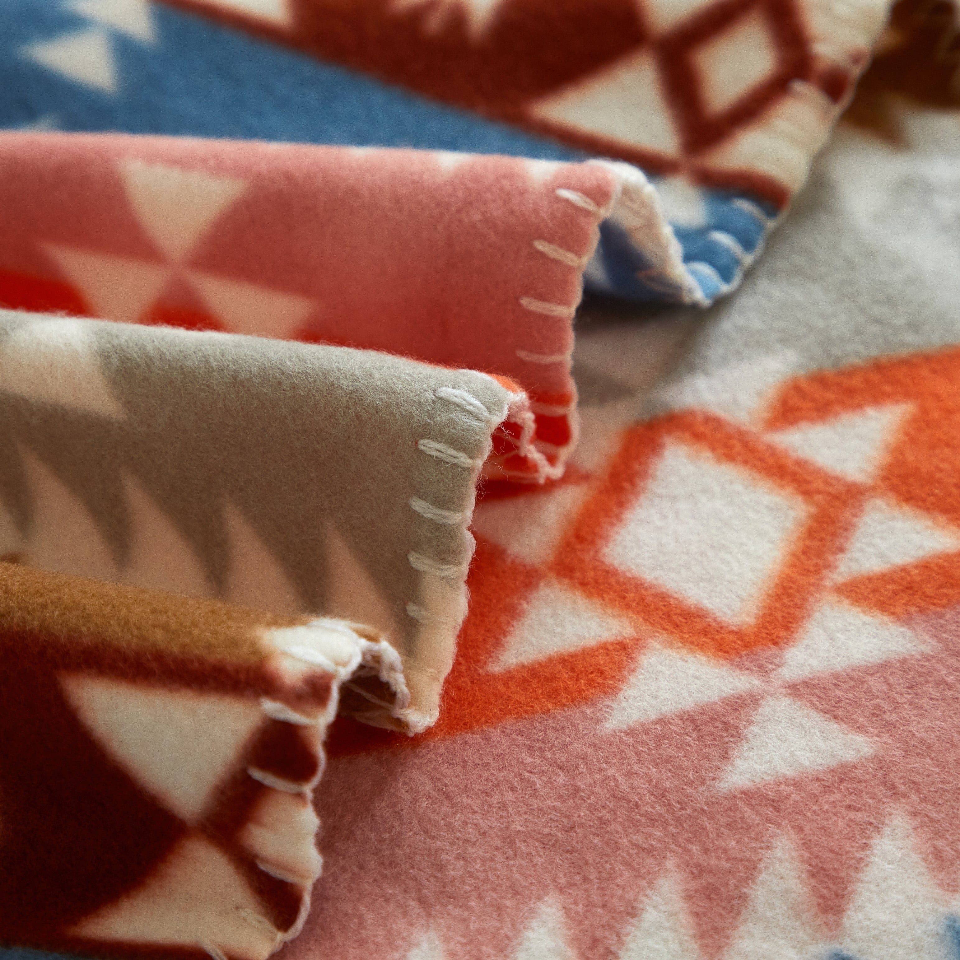 Stripe Fleece Throw