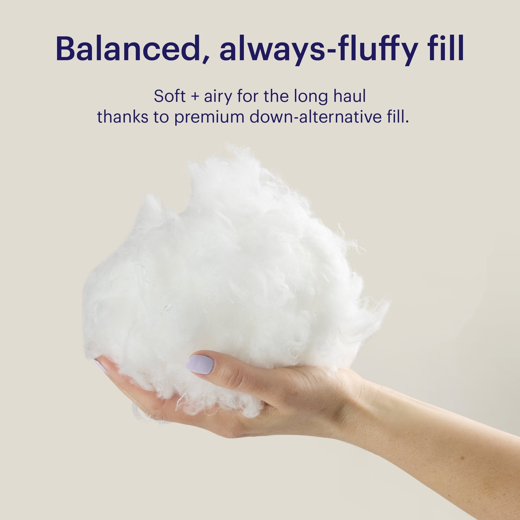 GridCloud Pillow, Honeycomb Gelflex Top Layer, Hypoallergenic, Down - Alternative