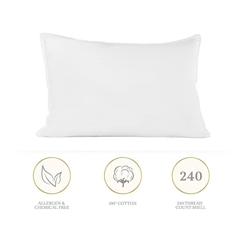 Pillows Standard Size Set of 2, Bed Pillows for Sleeping, Standard Pillows 2 Pack for Back, Stomach or Side Sleepers,...