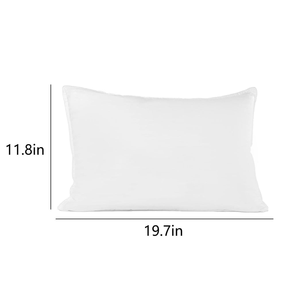 Pillows Standard Size Set of 2, Bed Pillows for Sleeping, Standard Pillows 2 Pack for Back, Stomach or Side Sleepers,...