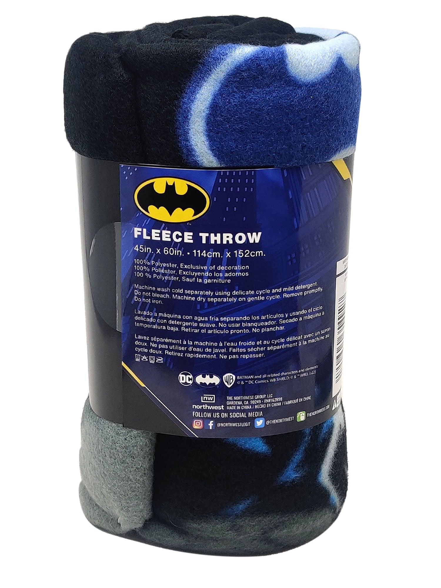 Throw Blanket 45" x 60" Dark Knight Superhero