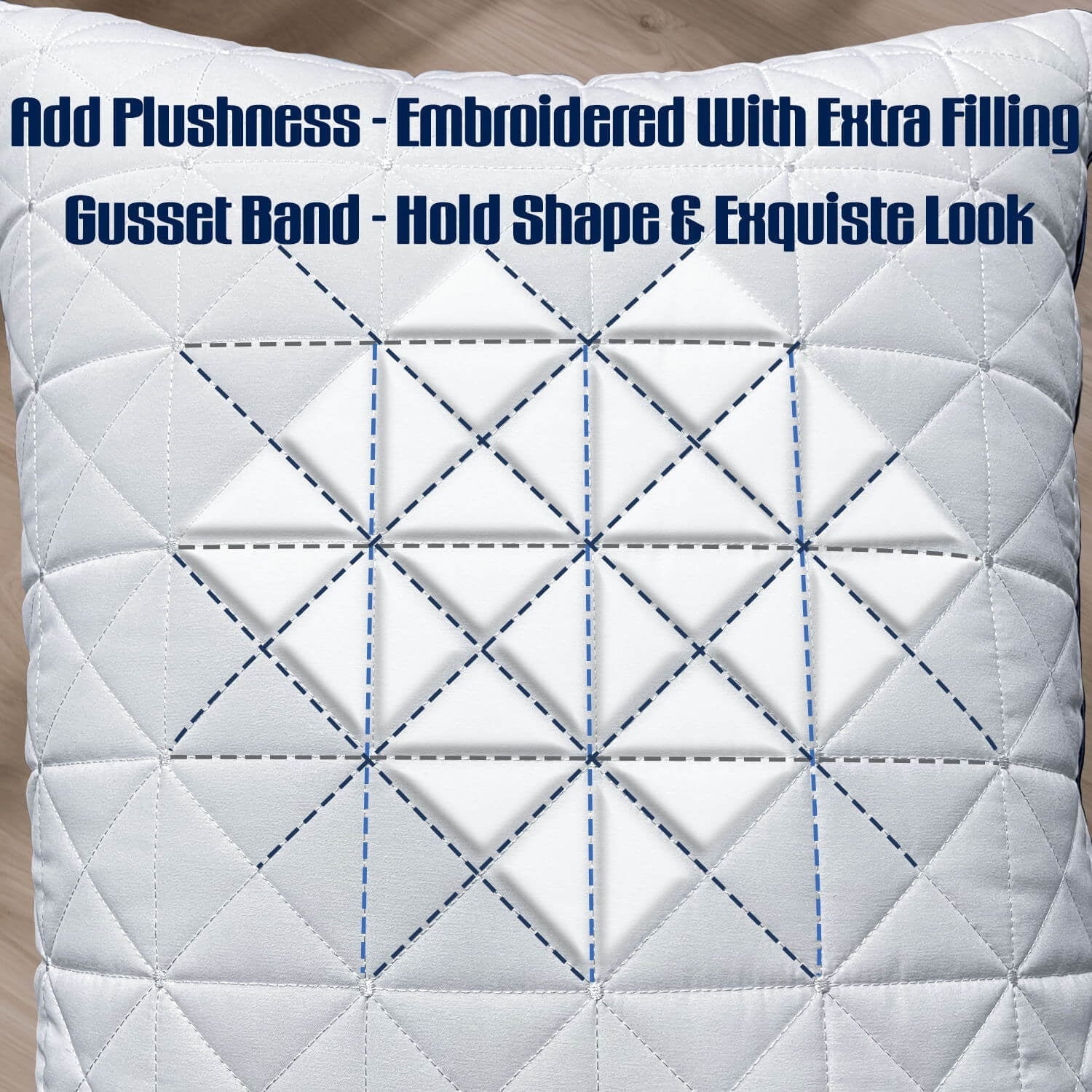 King Size Pillows Set of 2 - Cooling Hotel Luxury Bed Pillows for Sleeping 2 Pack, Supportive Breathable Down Alterna...