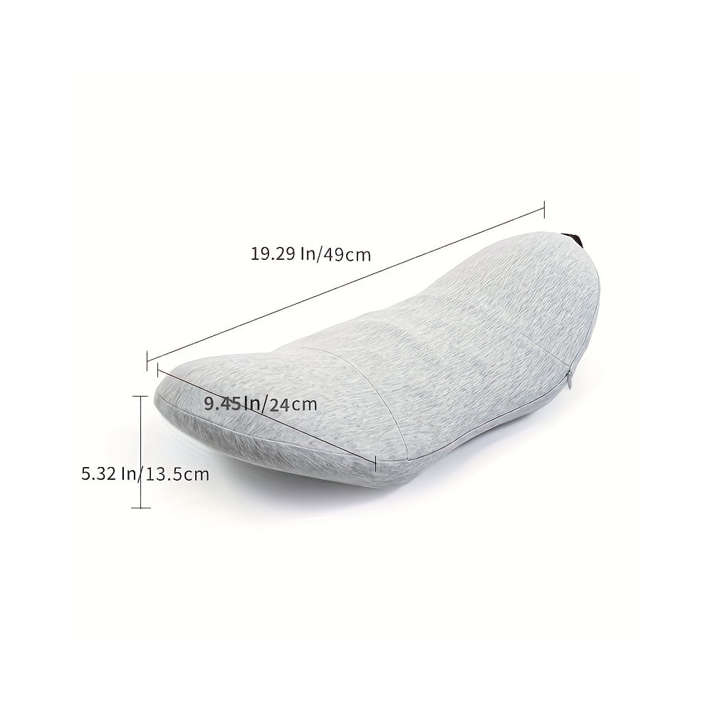 Effective Support Adult Breathable Lumbar Bed Pillow, Soft, 1 Pack