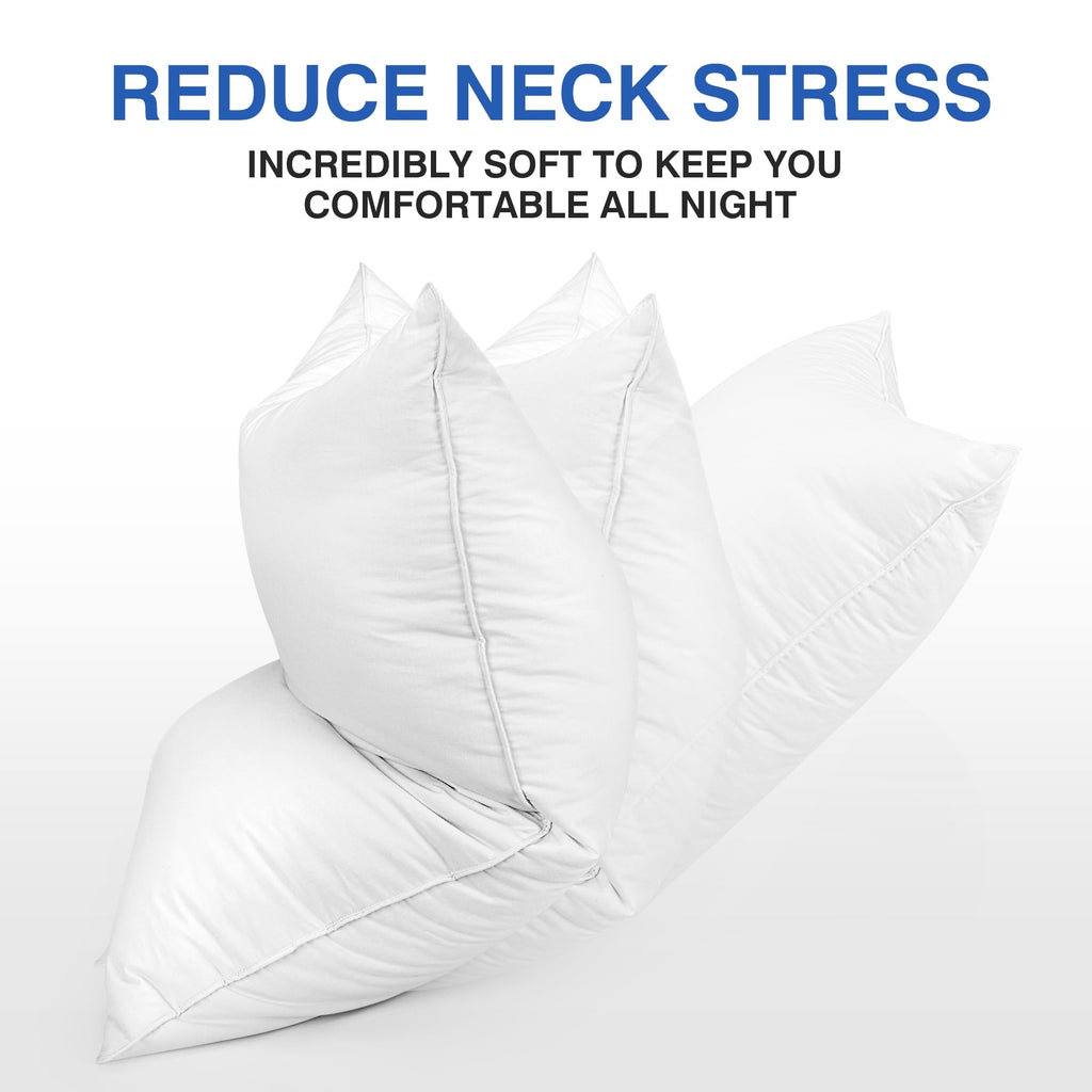 Pillows and Bed Pillows Queen Size for Sleeping,With 2 Set of Soft Cotton Cover- Pack of 2