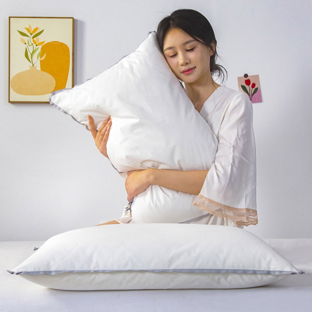 Bed Pillows for Sleeping, Soft and Supportive Bed Pillow Hotel Collection Pillow, Comfortable Pillow for Side and Bac...