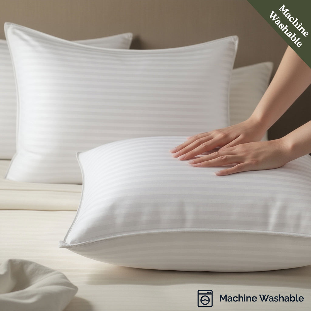 Down Alternative Pillow, Stanard/Queen Pillows for Bed, Soft Supportive Hotel Quality Pillows