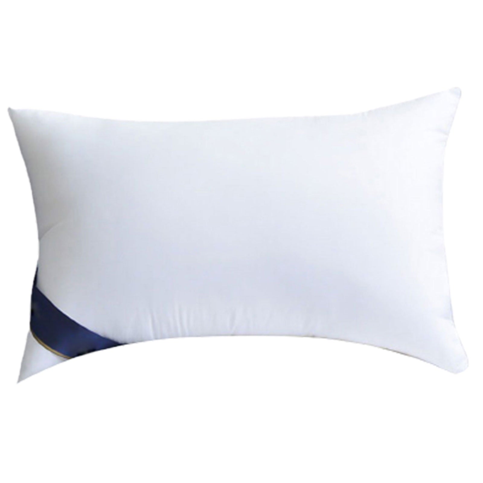 2Pcs Soft Feather Velvet Down Pillow Standard Size, Hotel-grade Feather Pillow for Sleeping, Skin-friendly Cotton Fab...