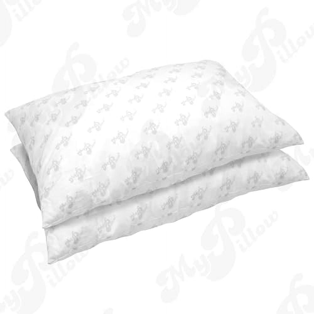Bedding Bed Pillows for Sleeping Standard Size, Set of 2, Back, Stomach or Side Sleepers - Classic Pillow (Standard, ...