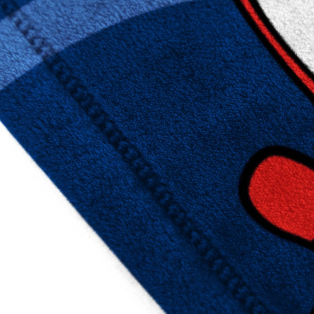 Spidey and His Amazing Friends Kids Plush Twin/Full Blanket, 62 x 90, Microfiber, Blue and Red
