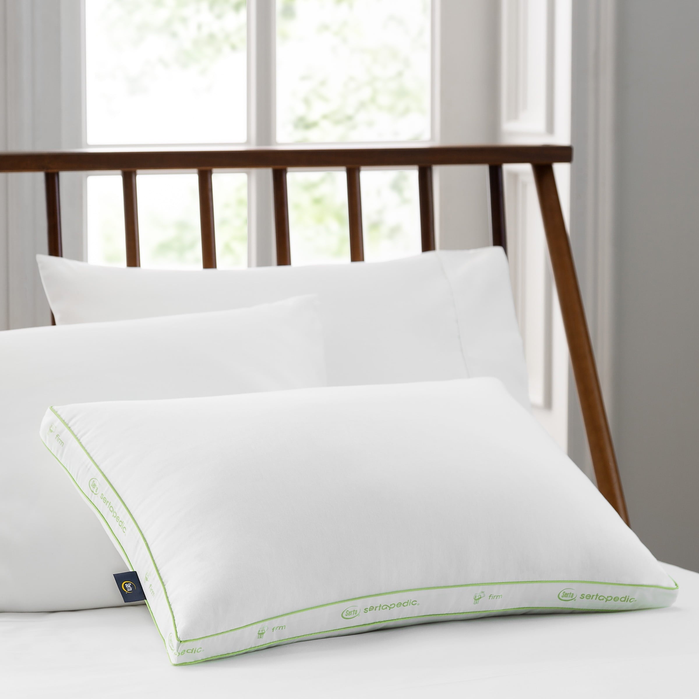 Firm Bed Pillow, Standard/Queen, 2 Pack
