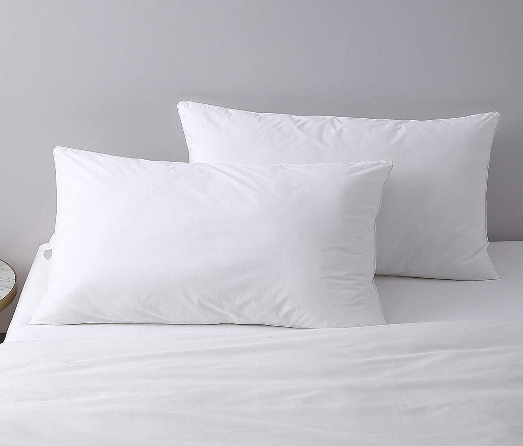 Bed Pillows King Size Pillows Set of 2, Pillows for Sleeping,Polyester Microfiber Cover,Super Soft Set of 2(...