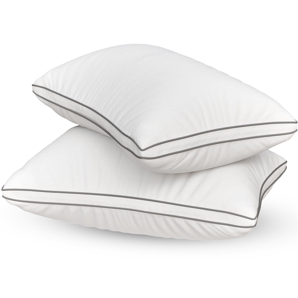 Bed Pillows Queen Size Set of 2 - Luxury Down Alternative Pillow - 5 Star Hotel Pillows for Back, Side and Stomach Sl...