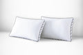 Cozy Gusseted Bed Pillow Standard, White