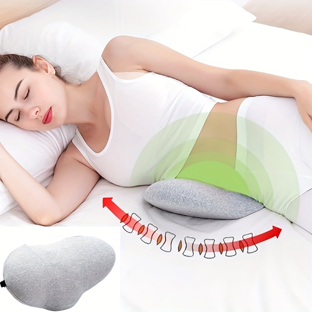 Effective Support Adult Breathable Lumbar Bed Pillow, Soft, 1 Pack