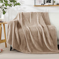 Soft Throw Blanket, 50"x60", Camel
