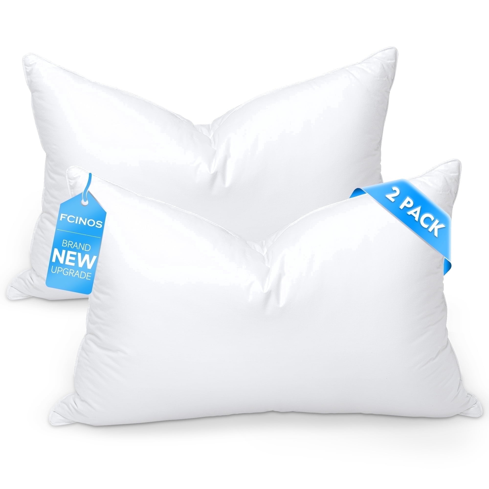 Pillows and Bed Pillows Queen Size for Sleeping,With 2 Set of Soft Cotton Cover- Pack of 2