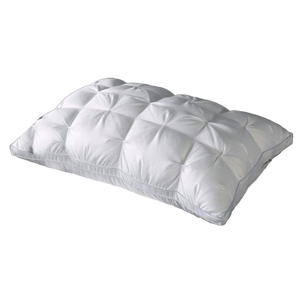 Goose Down Pillow and Feather Pillows for Neck/Back/Side Sleepers, Premium Soft Down Fill Standard Size Pillow for Sl...