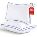 Pillows Queen Size Set of 2 Bed Pillows 2 Pack Down Alternative Hotel Pillows for Side Sleepers and Back Sleepers Gus...