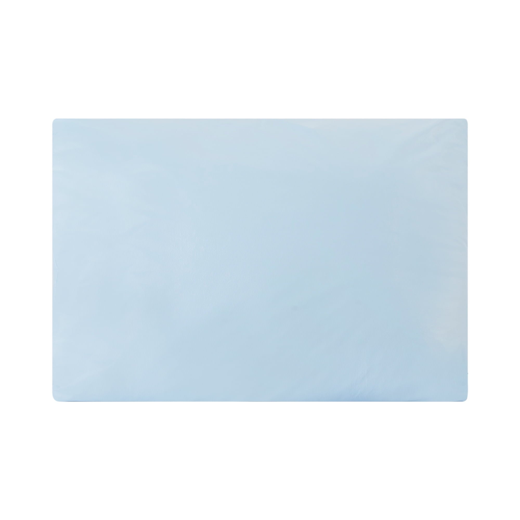 Reusable Water-Resistant Soft Polyester Fill Blue Bed Pillow, 19" x 25", 1 Ct