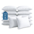Ryotei Economy Bulk Hotel Pillows 20"x26" Standard (Pack of 12) | Premium Cluster Fiber Fill | Soft Down Alternative ...