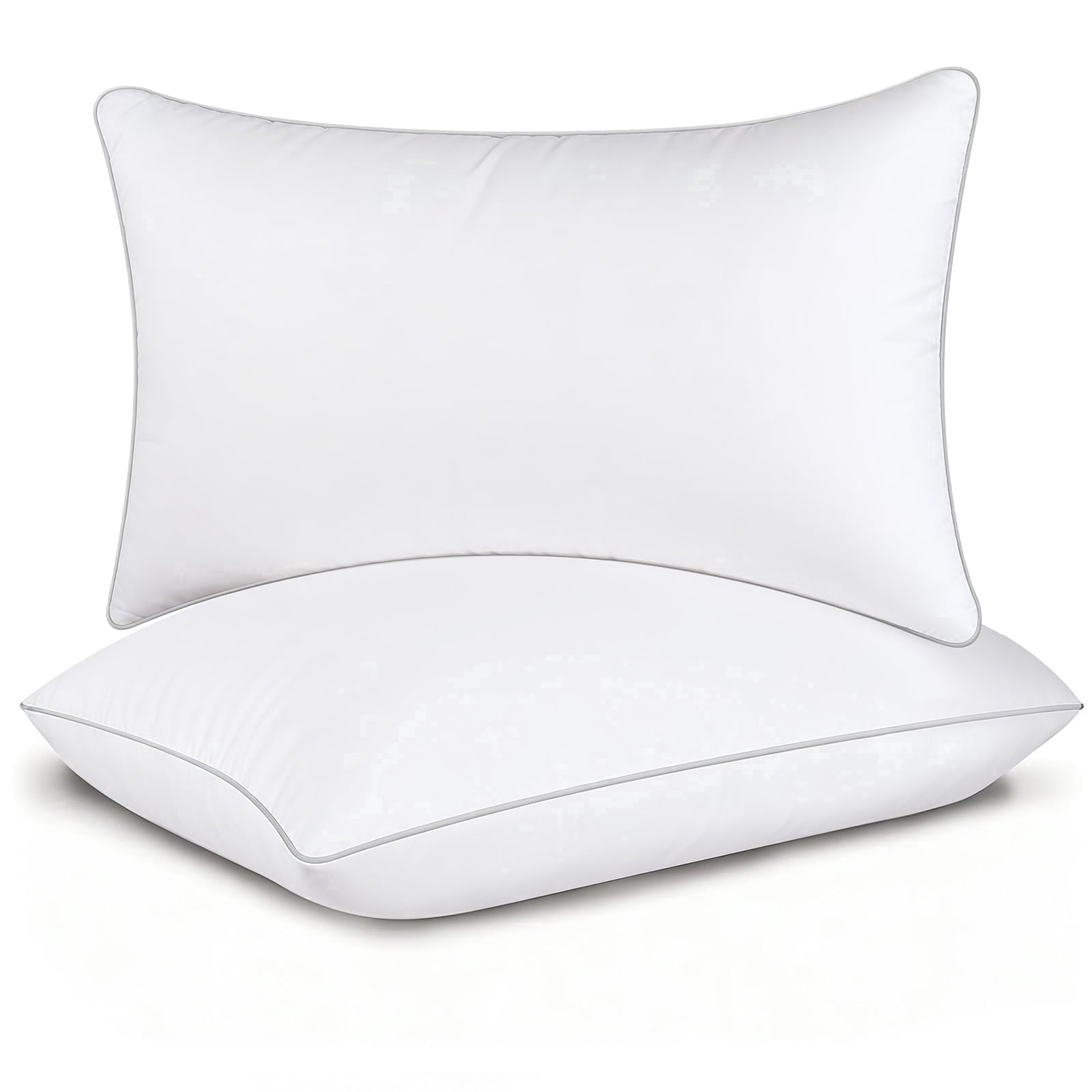 Pillows Queen Size Set of 2, Bed Pillows for Side and Back Sleepers, Soft Down Alternative Pillows, Hotel Quality and...