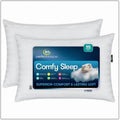 Comfy Sleep Bed Pillow Queen Size, Pack of 2