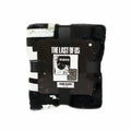 Black and White Polyester Throw Blanket, 50" X 60"