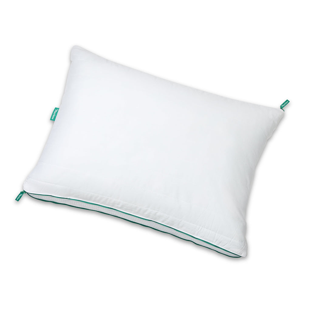 Marlow Adjustable Memory Foam Bed Pillow - Neck and Back Support For Side, Back and Stomach Sleepers - Standard/Queen...