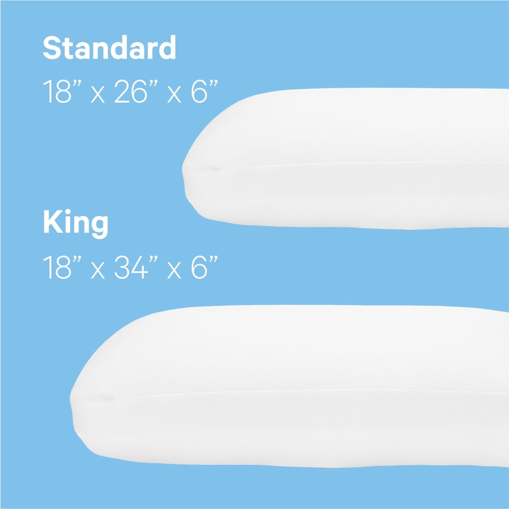 Essential Cooling Foam Pillow, Standard