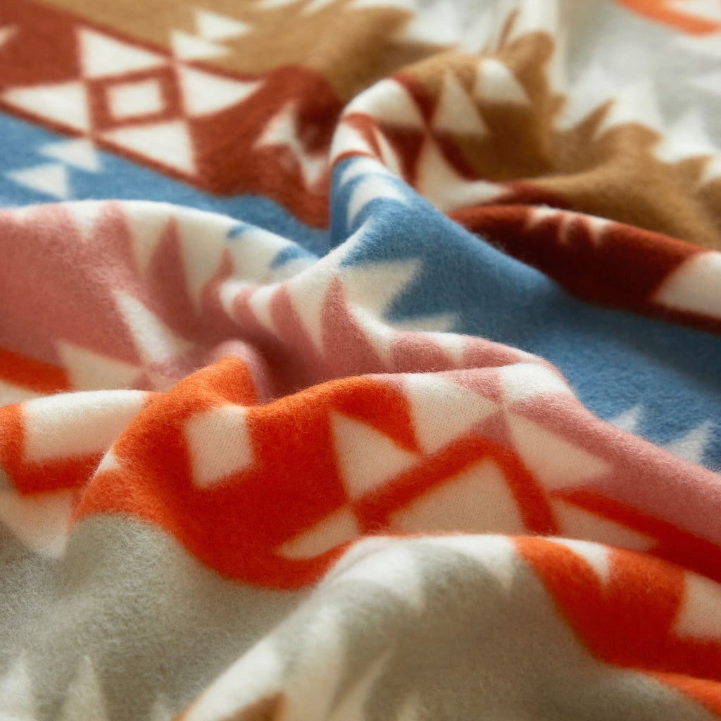 Stripe Fleece Throw