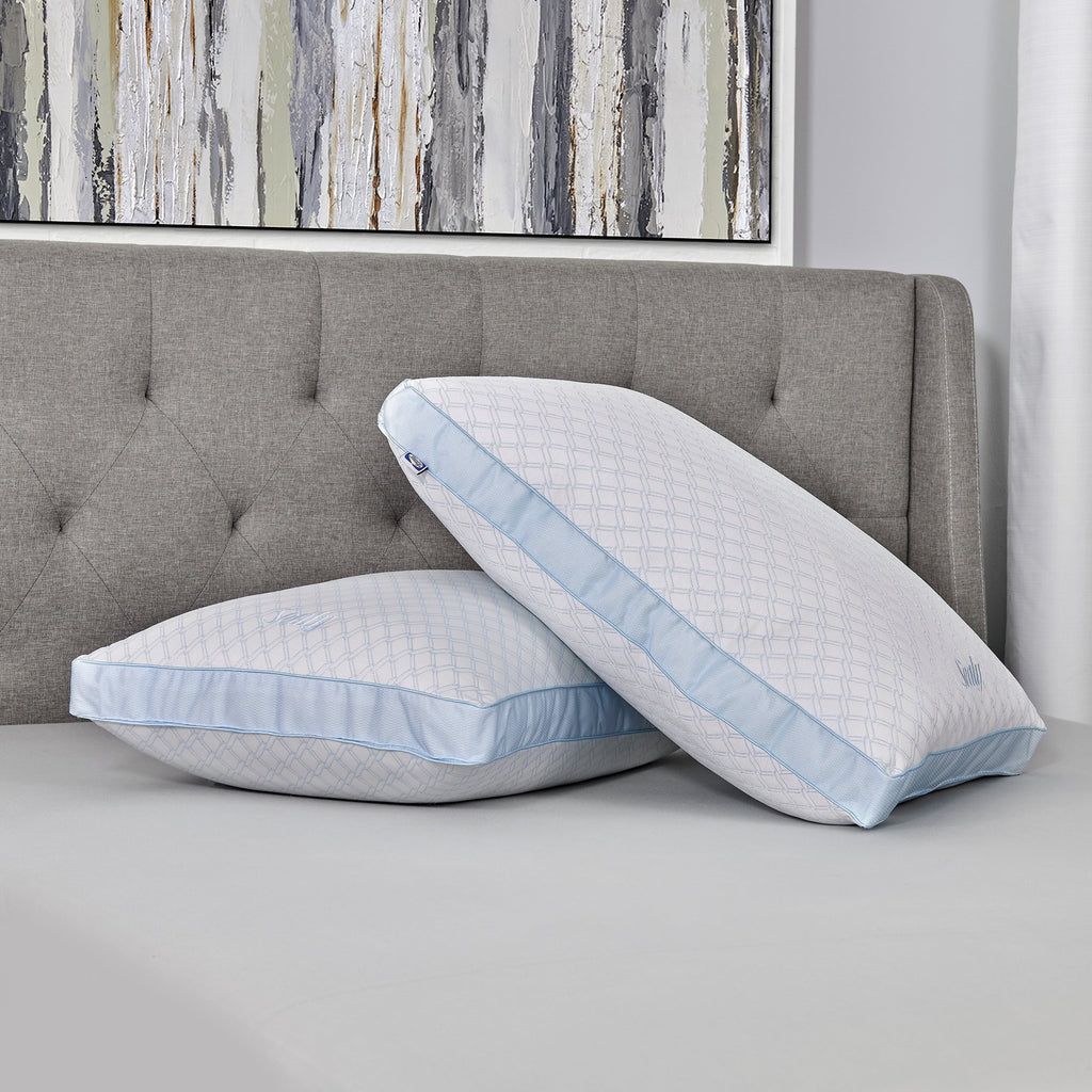 Cooling Performance Odor Neutralizing Extra Firm Support Machine Washable Pillow, King