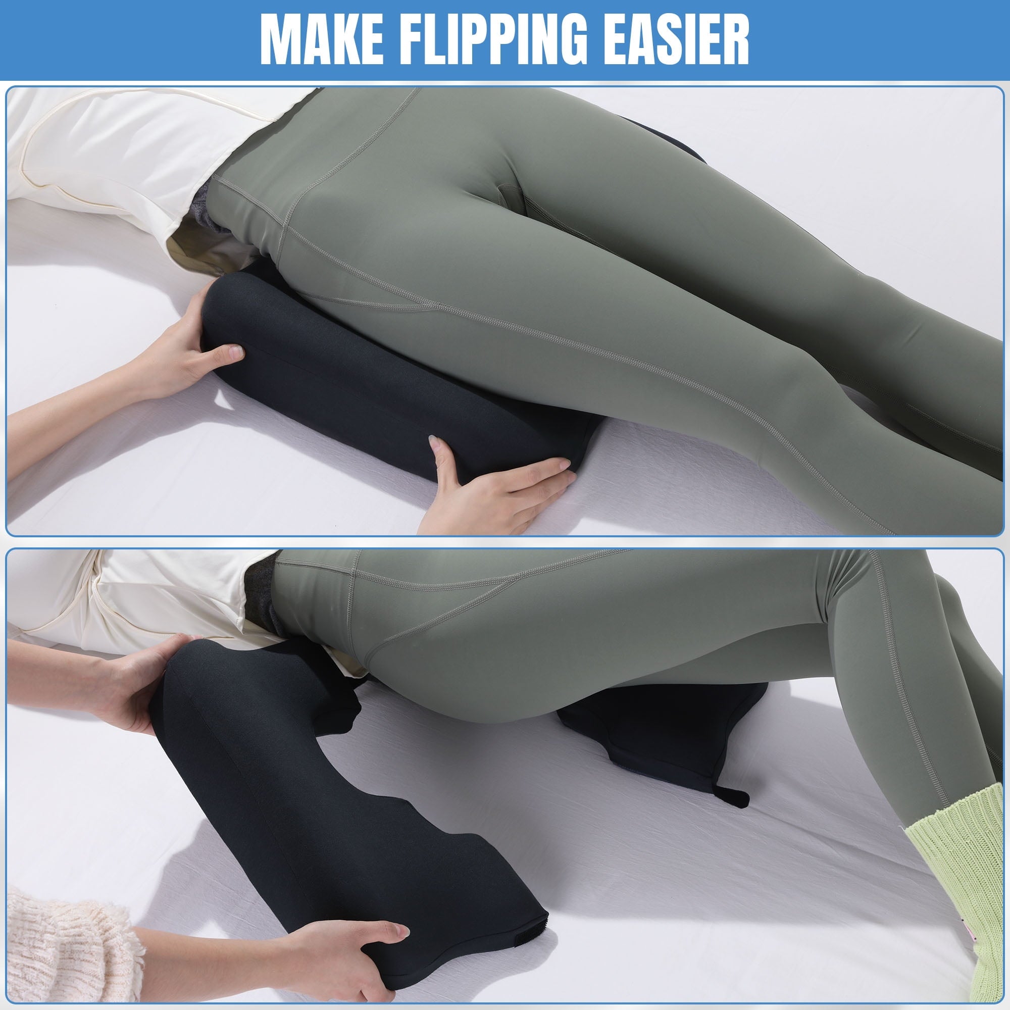 Memory Foam Bed Sore Cushions for Butt, Bedsore Pressure Relief Pillow for Sleeping and Sitting,Cushion for Bed Sores...