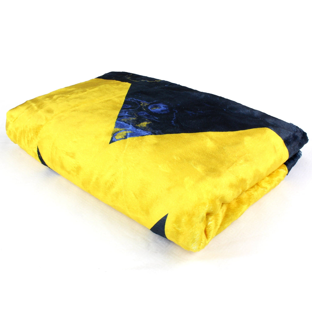 Michigan Wolverines Sublimated Soft Throw Blanket, 42" x 60"