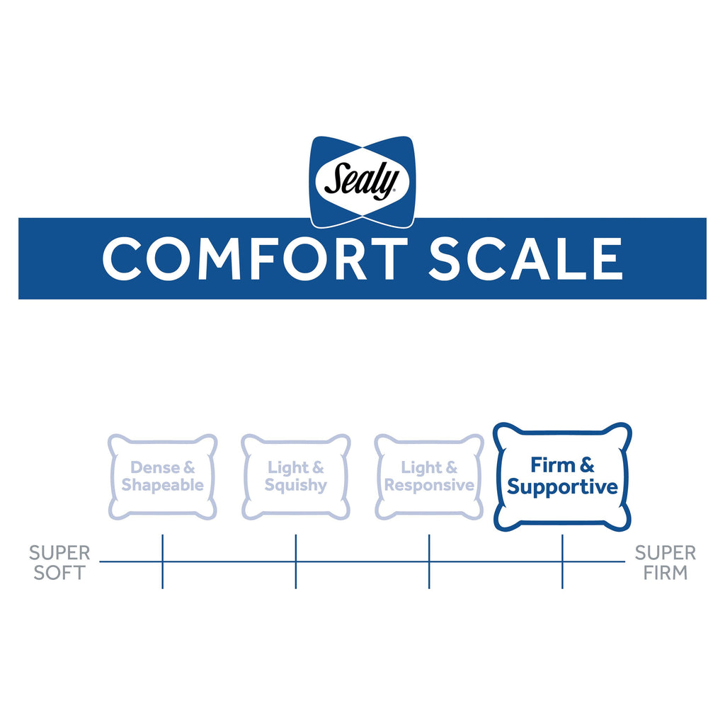 Cooling Performance Odor Neutralizing Extra Firm Support Machine Washable Pillow, King
