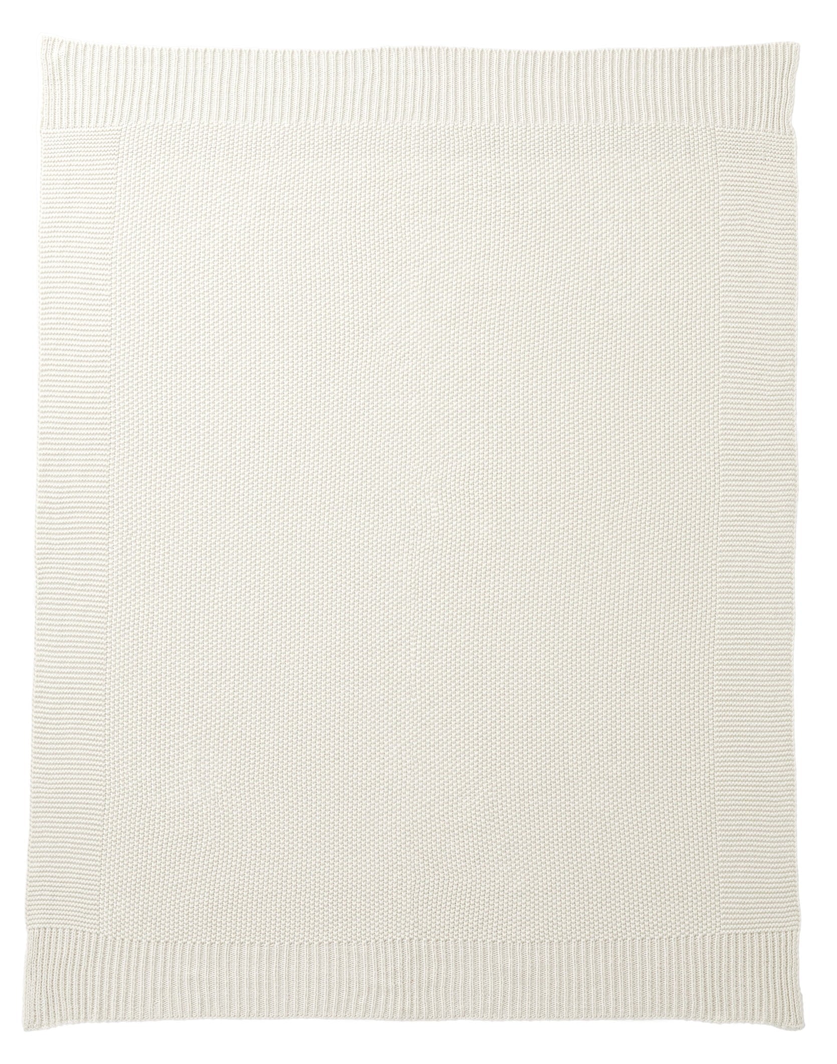 Chunky Knit Papyrus Throw, Cotton-Blend, 50"x60", 2.3 lb, All Ages