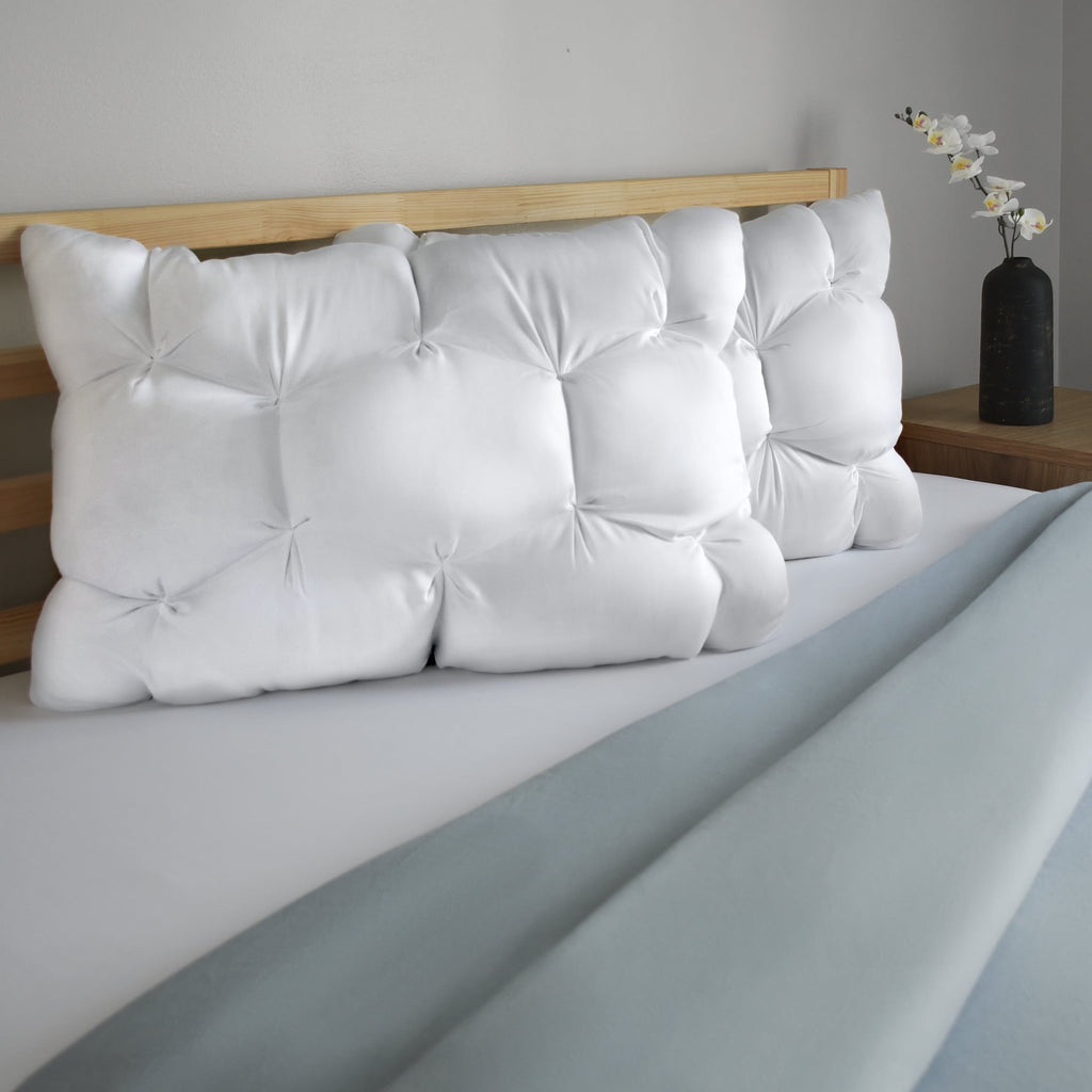 Down Alternative Cloud Luxe Bed Pillows, Standard/Queen - Adaptive Huggable Core (2 Pack)