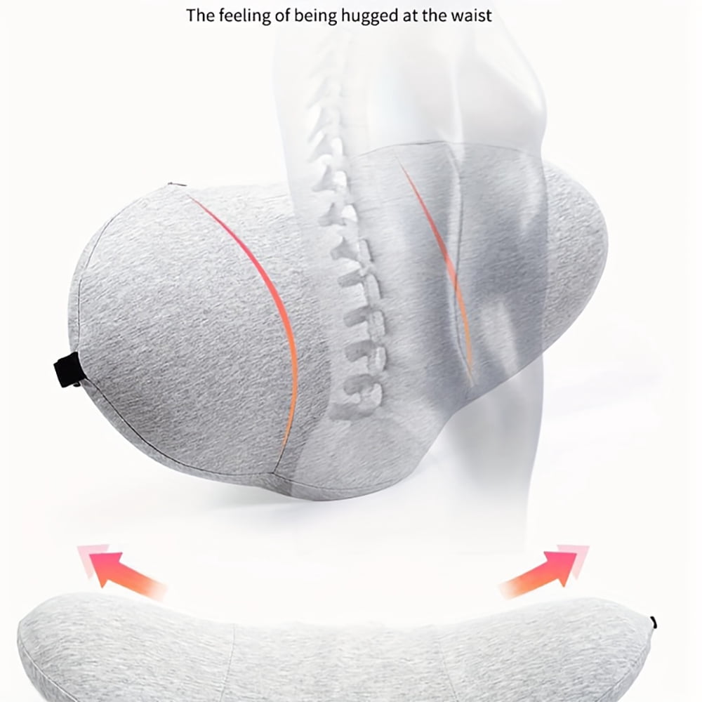 Effective Support Adult Breathable Lumbar Bed Pillow, Soft, 1 Pack
