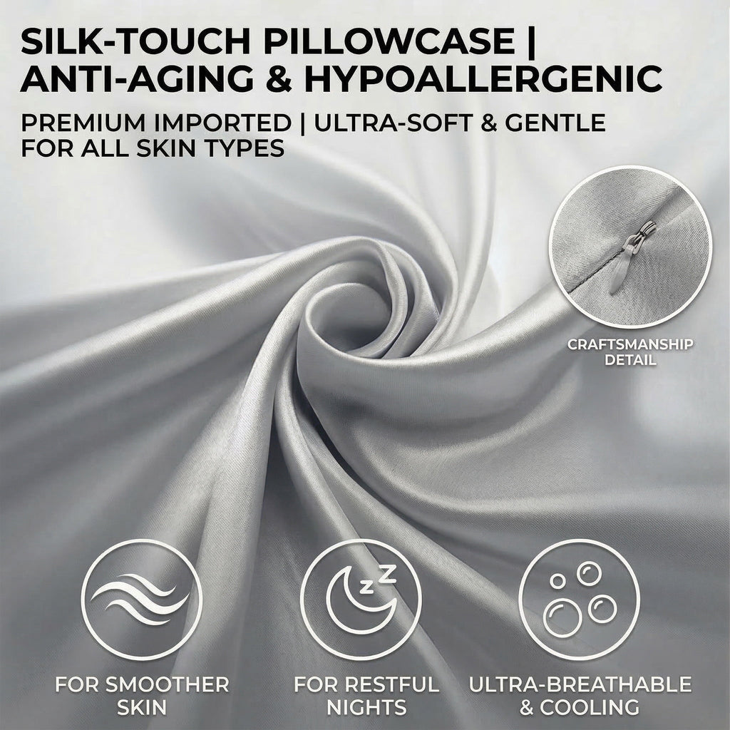 Memory Foam Contour Pillows - Neck Pain Relief, Orthopedic Cervical, Breathable Washable Cover