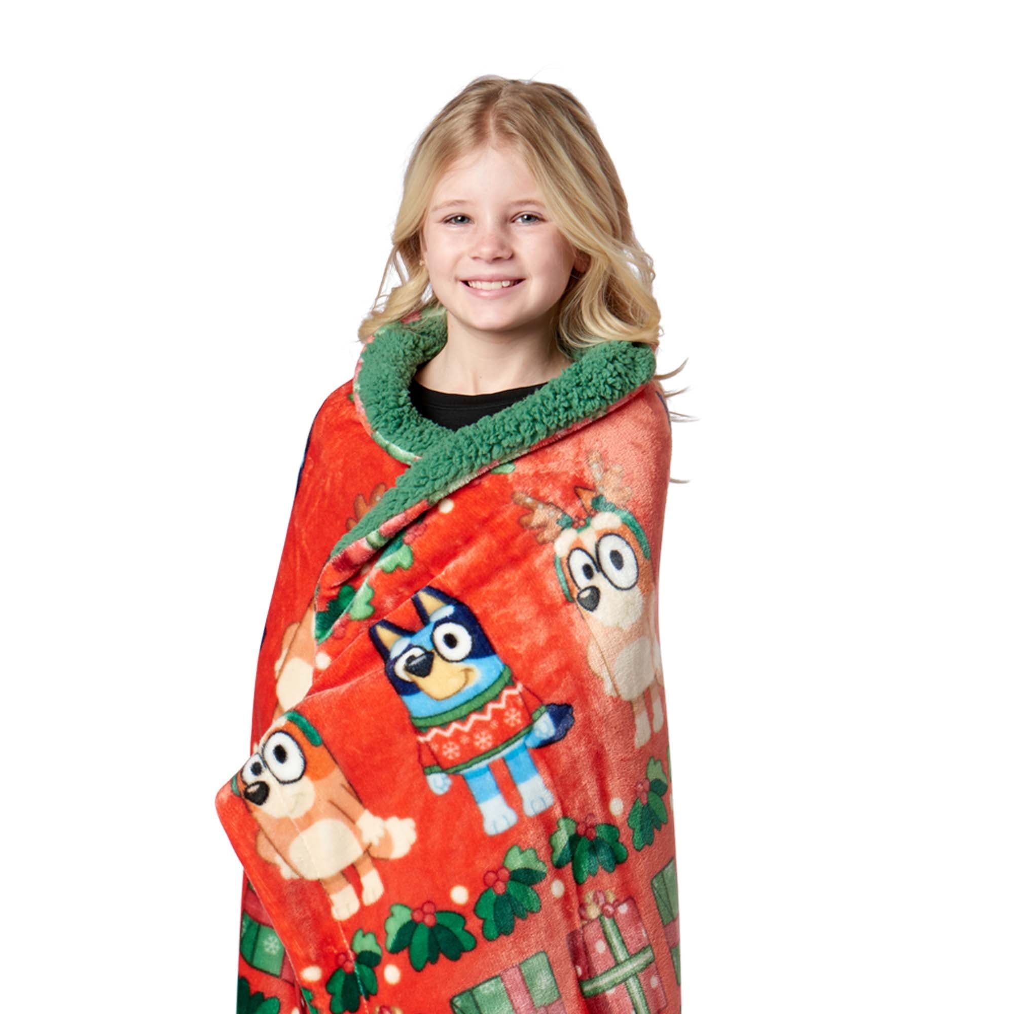 Holidays are Nice Silk Touch Throw Blanket with Sherpa Reverse 50 x 60 inches