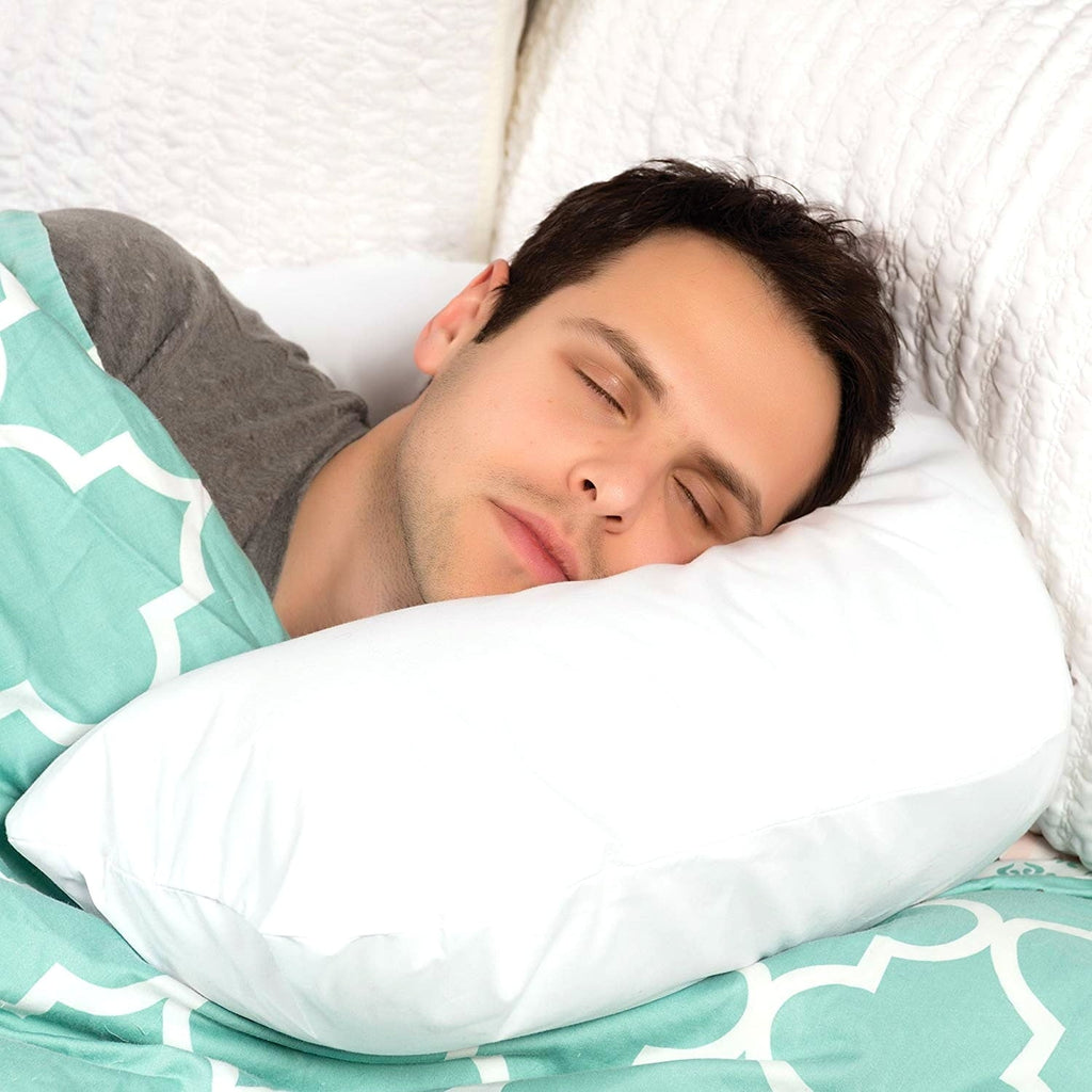 Hugg-A-Pillow 17" x 22" Bed Pillow White 554-7915-1900
