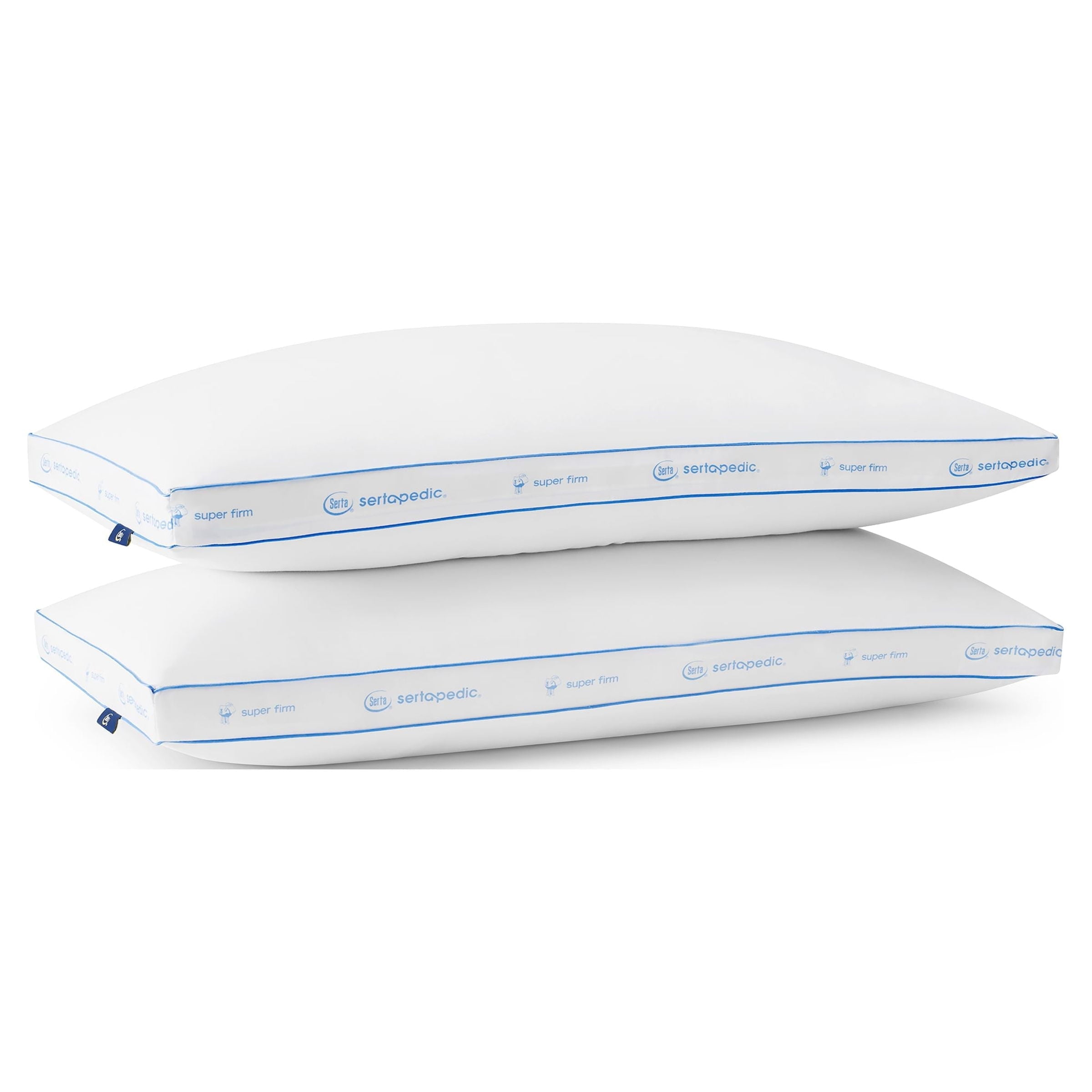 pedic Extra Firm Bed Pillow, King, 2 Pack, Hypoallergenic