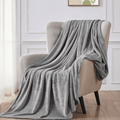 Twin Size Blanket for Bed, 60x80inch Super Cozy Soft Bed Blanket for Sleep Snap, Lightweight Reversible Blankets and ...